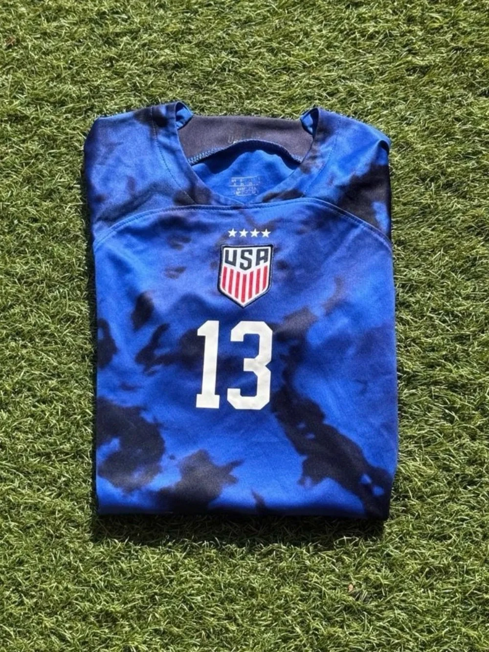 Nike 2022/23 USA kids Away futbol Jersey Alex Morgan #13
